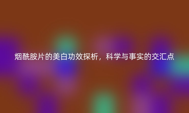 烟酰胺片的美白功效探析，科学与事实的交汇点